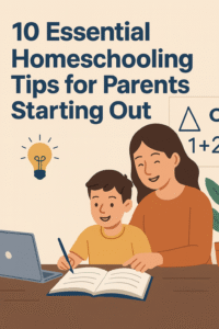 Top 10 Tips for New Homeschooling Parents